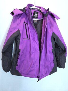NWOT Wantdo Waterproof Coat Ski Jacket & Snow Rain Jacket with Hood Size M